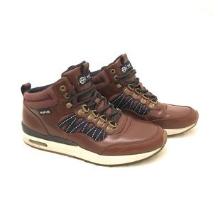 HUF HR1 Boot Sz 9.5 Dark Brown/Maroon Color